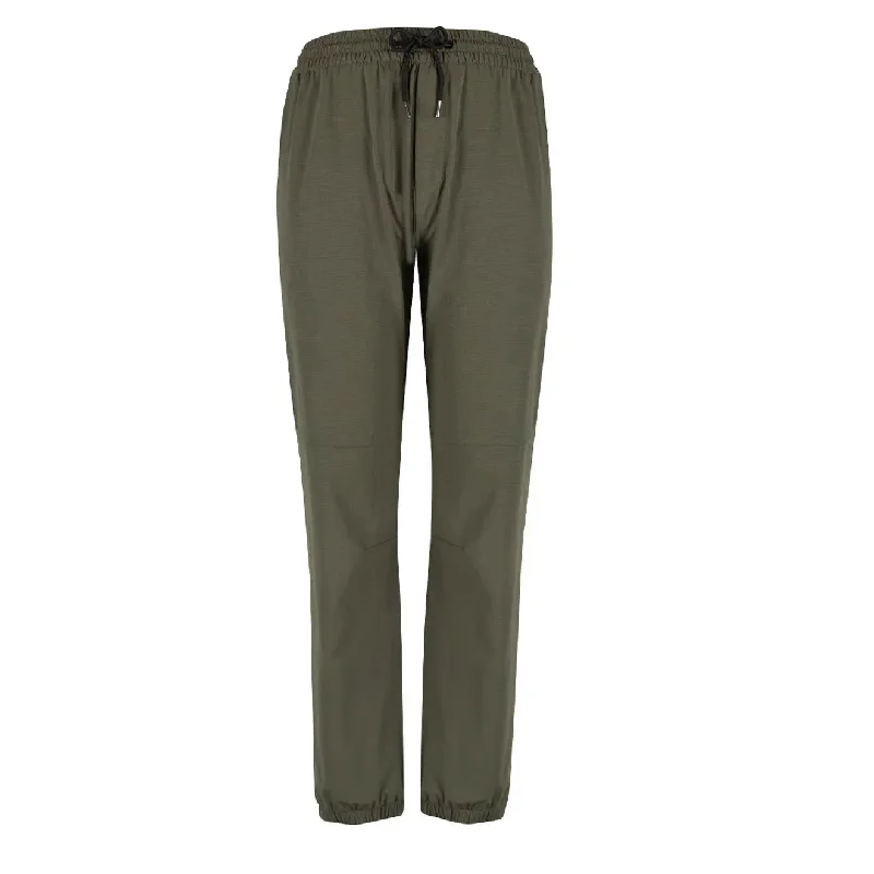 High-Quality Sweatpants-ST95 4 Way Stretch Trousers Olive