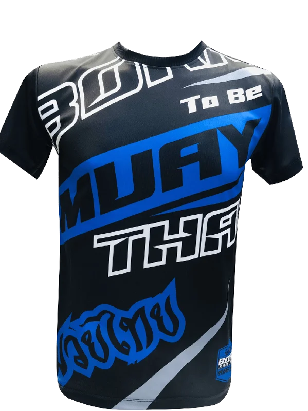 Classic Black T-shirt-Muay Thai T-Shirt BST-6002