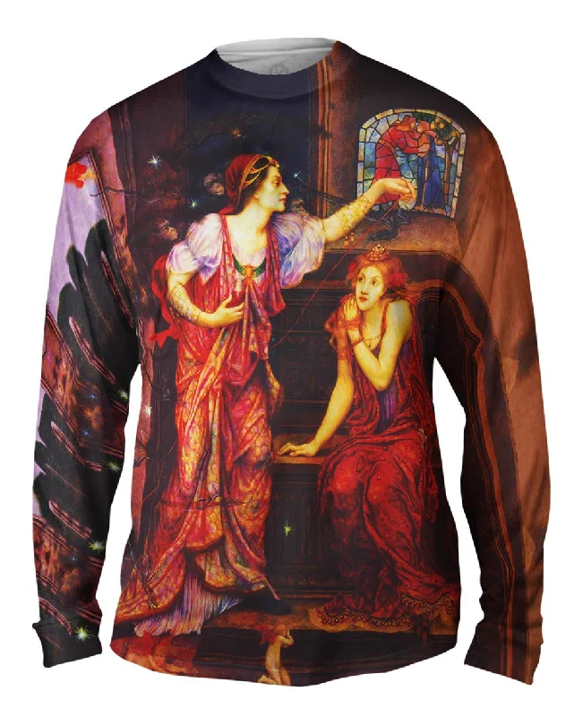 Personalized Long Sleeve Shirt-Evelyn De Morgan - "Queen Eleanor And Fair Rosamund" (1905)