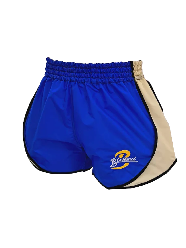 Soft Knit Shorts-Blegend Boxing Shorts Powerhouse Blue