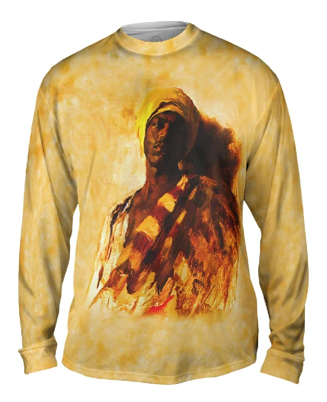 Vintage Style Long Sleeve-Frank Duveneck - "Guardian of Harlem" (1879)