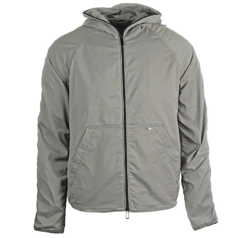 Classic Parka Jacket-Emporio Armani Backpack Light Grey Jacket