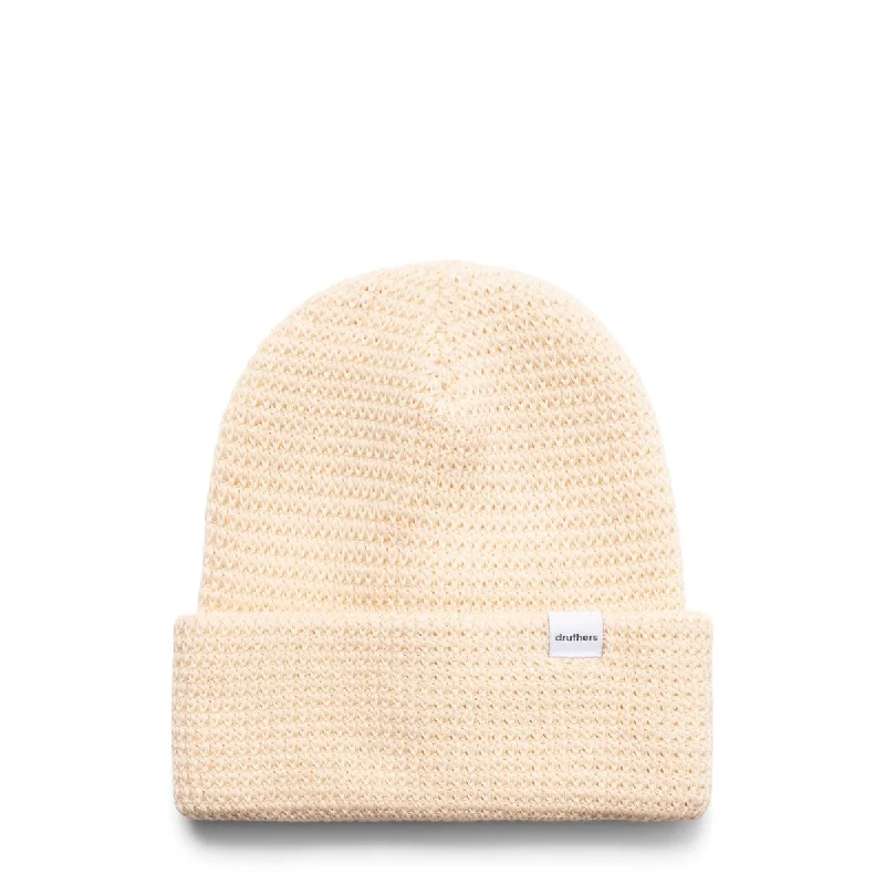 Stylish Fedora Cap Hat-ORGANIC COTTON WAFFLE KNIT BEANIE