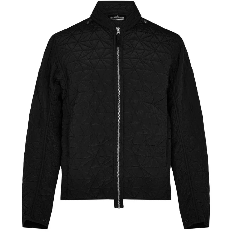 Adventure Ready Jacket-Stone Island Shadow Project Liner Black Jacket