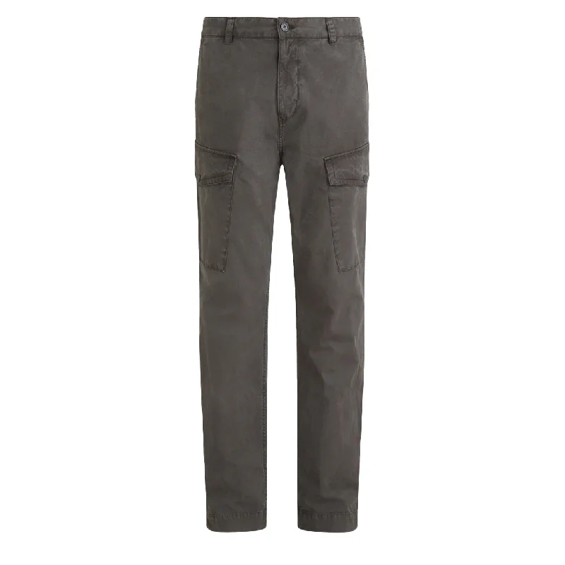 Athletic Performance Pants-Belstaff Dispatch Cargo Trousers Forge Grey