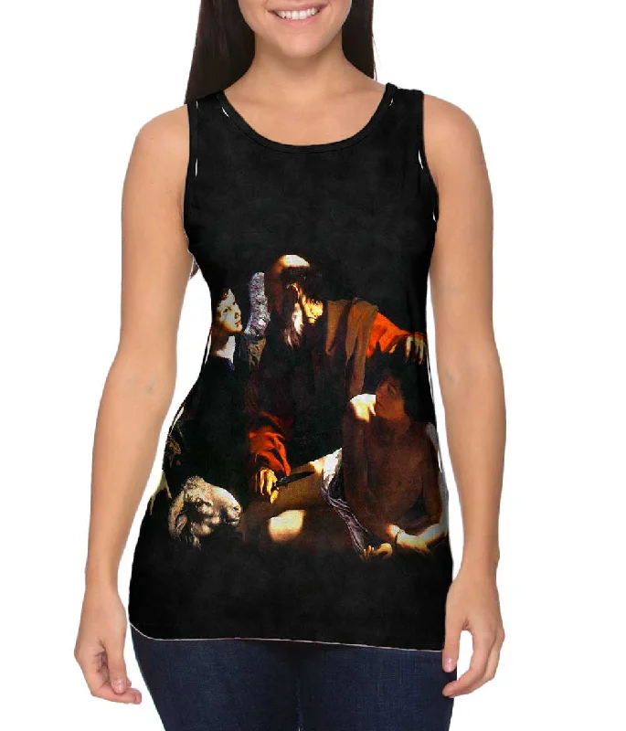 Retro Design Tank-Caravaggio - "Sacrifice Of Isaac" (1598)