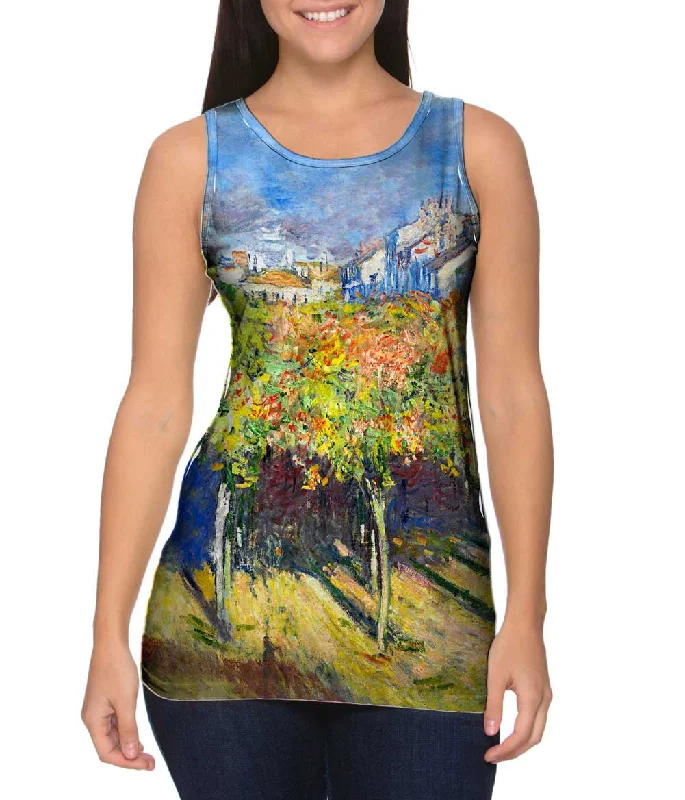 Personalized Name Tank-Claude Monet - "The Lindens Of Poissy" (1882)