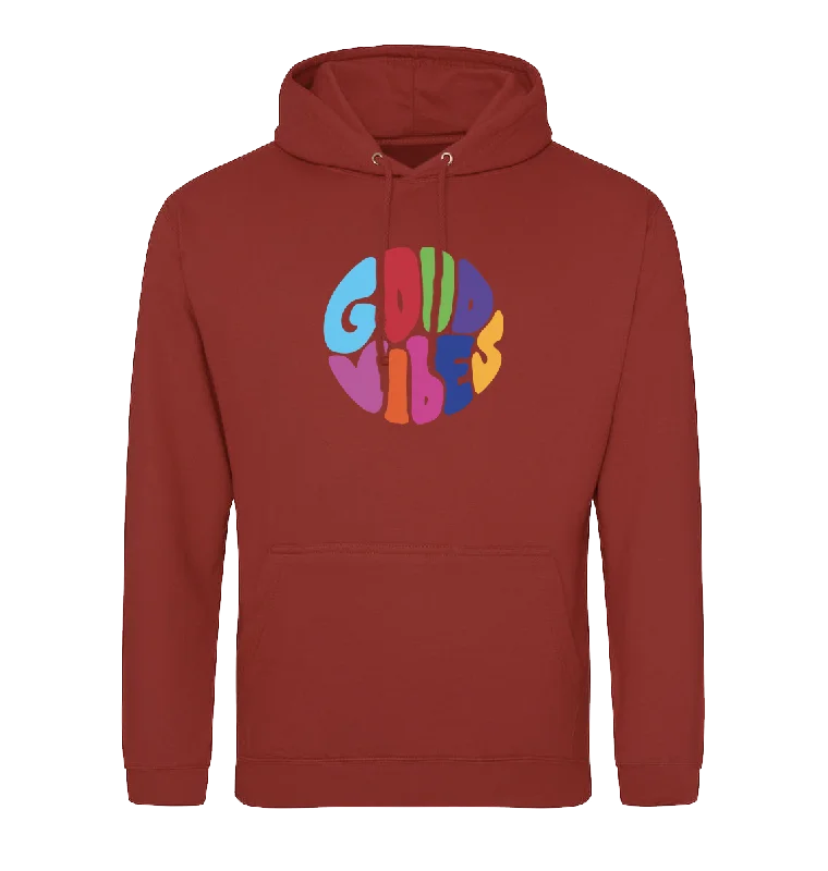 Abstract Art Hoodie-Good Vibes Hoodie