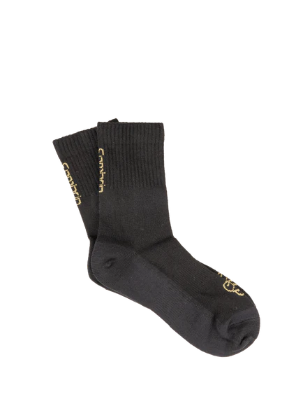 Custom Logo Ankle Socks-Sombrio Float Sock - Womens - Black