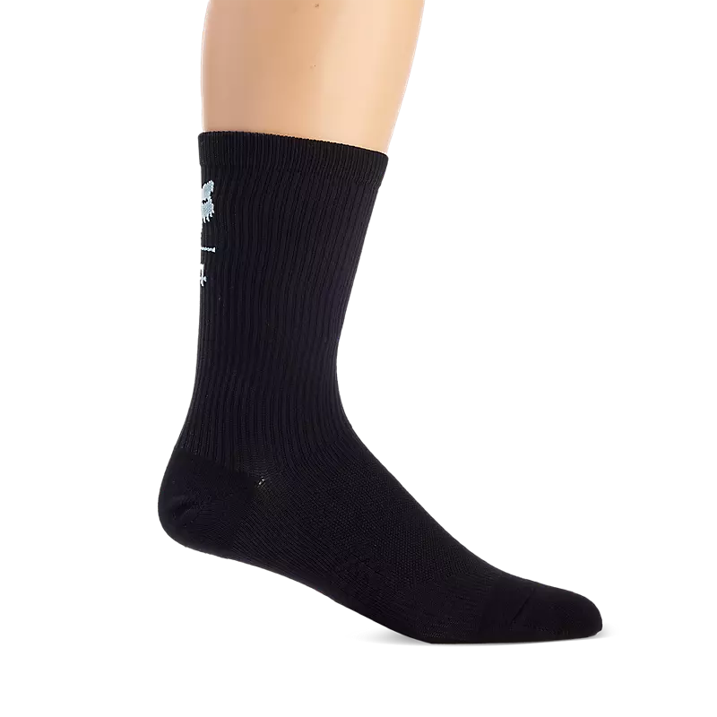 Fashionable Knee-High Socks-Fox Racing 8" Ranger Sock - 1974 - Black