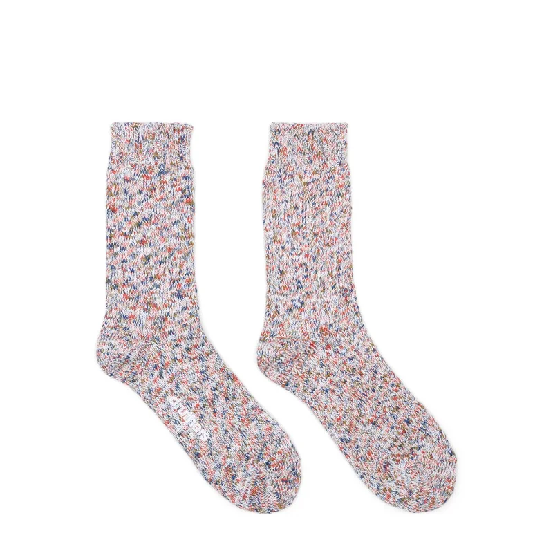 Cozy Fleece Lined Socks-TIE DYE CREW SOCK