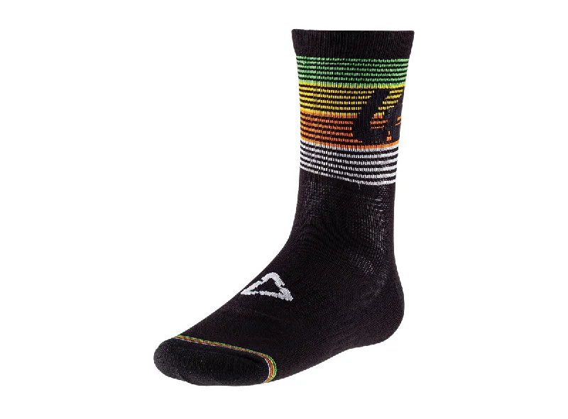 Custom Name Socks-Leatt MTB Socks - Black