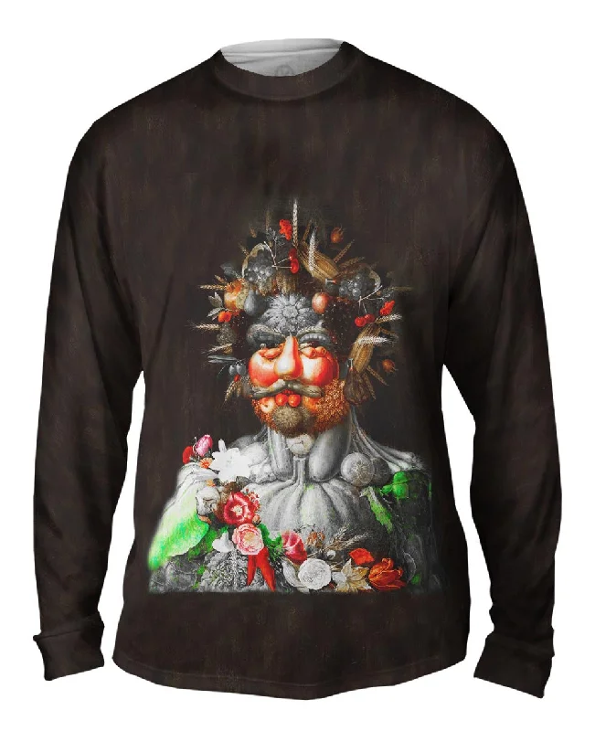 Comfortable Winter Long Sleeve-Giuseppe Arcimboldo - "Rudolf Ii Of Habsburg As Vertumnus" (1590)