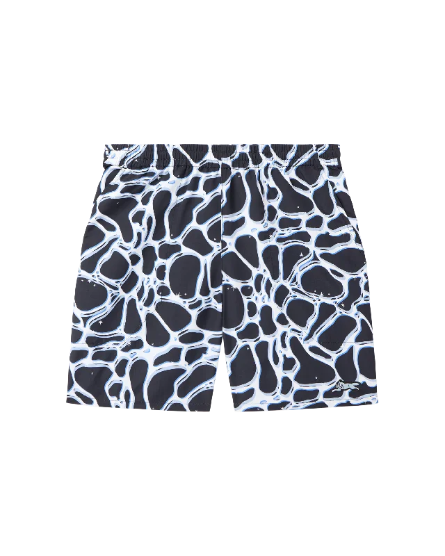 Classic Black Shorts-Swimming At Night Shorts