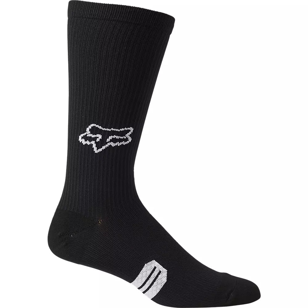 Cozy Soft Lounge Socks-Fox Racing 10" Ranger Sock - Black