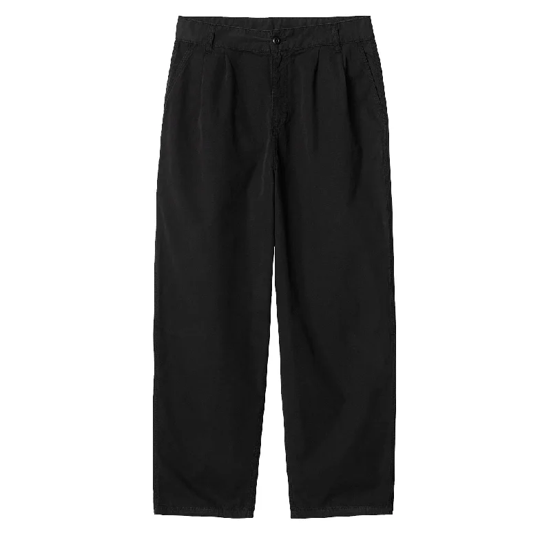 Comfortable Yoga Pants-Carhartt WIP Colston Pant Black Stone Washed