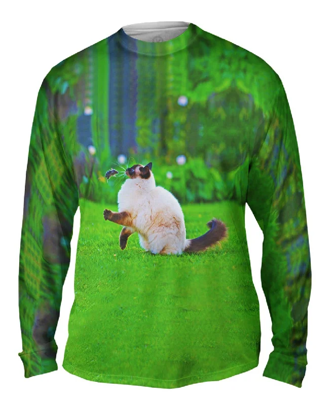 Lightweight Activewear Long Sleeve-Game Of Cat And Mouse