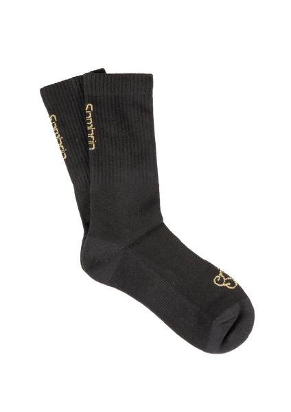 Performance Hiking Socks-Sombrio Roost Sock - Womens - Black