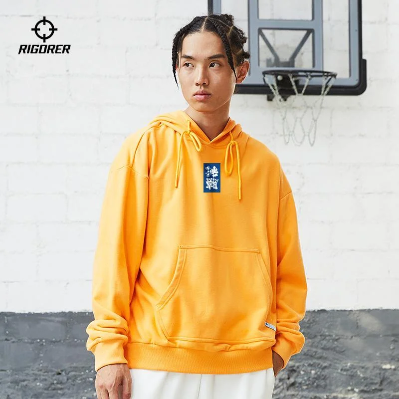 Urban Fashion Hoodie-Rigorer Men's Hoodies Sweatshirts [Z120310834]