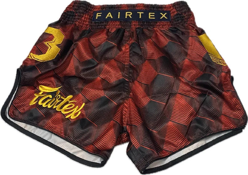 Personalized Name Shorts-Booster X Fairtex Muay Thai Shorts BS1919B