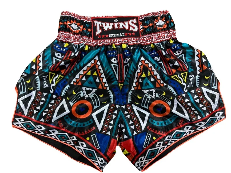 Quick-Dry Swim Shorts-Twins Special Muay Thai Shorts TBS-INDIAN