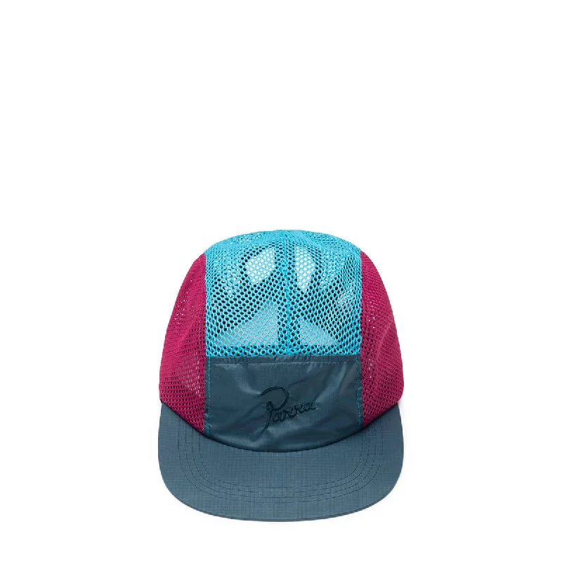 Adventure Travel Hat-RUN AWAY LOGO MESH VOLLEY HAT