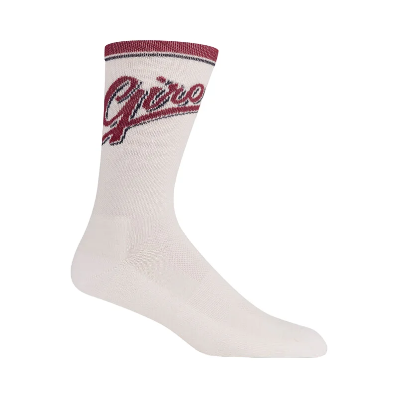 Stylish Knee-High Socks-Giro Winter Merino Wool Sock - Cream Soda