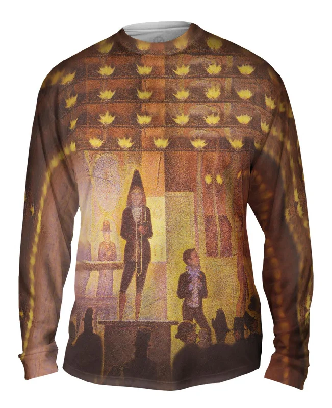 Adventure Travel Long Sleeve-Georges Seurat - "La Parade du Cirque" (1888)