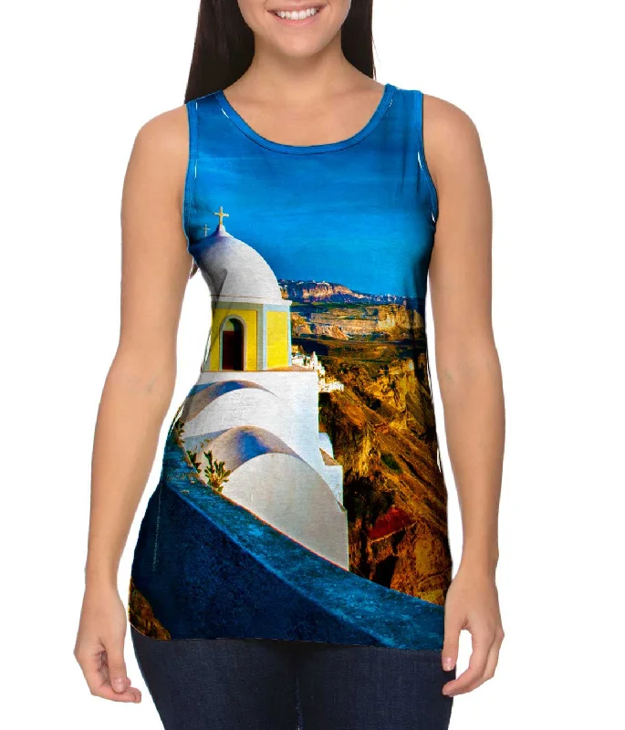 Custom Logo Tank Top-Cliftop Church In - Fira