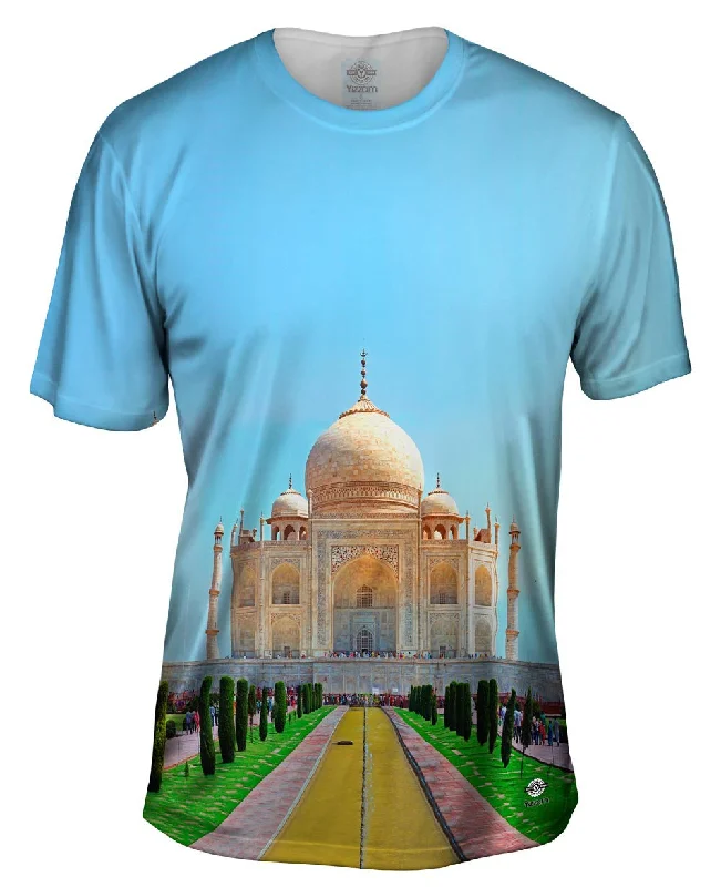 Vintage Band T-shirt-Sunny Day Taj Mahal India