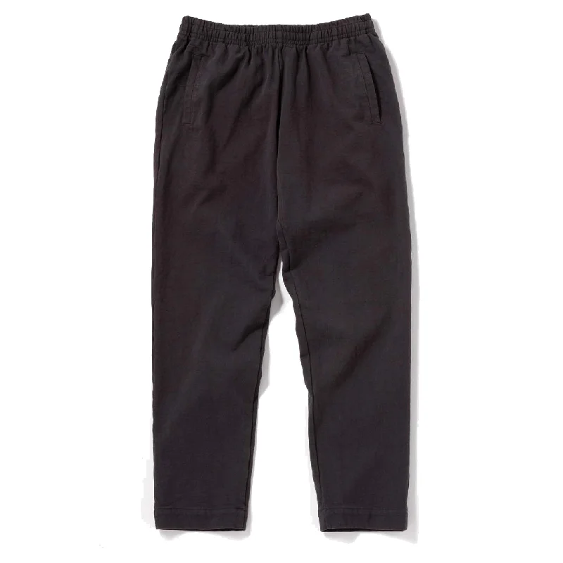 Casual Fit Pants-Jackman Dotsume Peg-Top Pants Sumikuro (Ink Black)