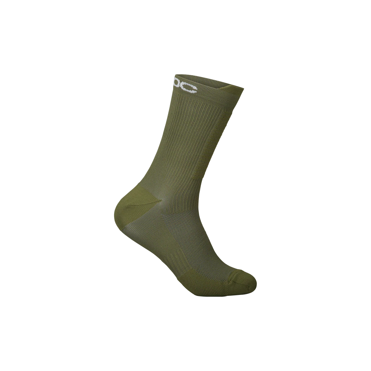 Premium Wool Socks-POC Lithe Mid MTB Sock - Epidote Green