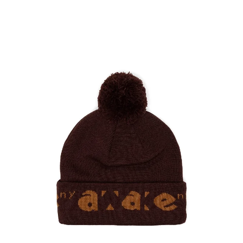 Artistic Design Hat-BLOCK OUT LOGO BEANIE