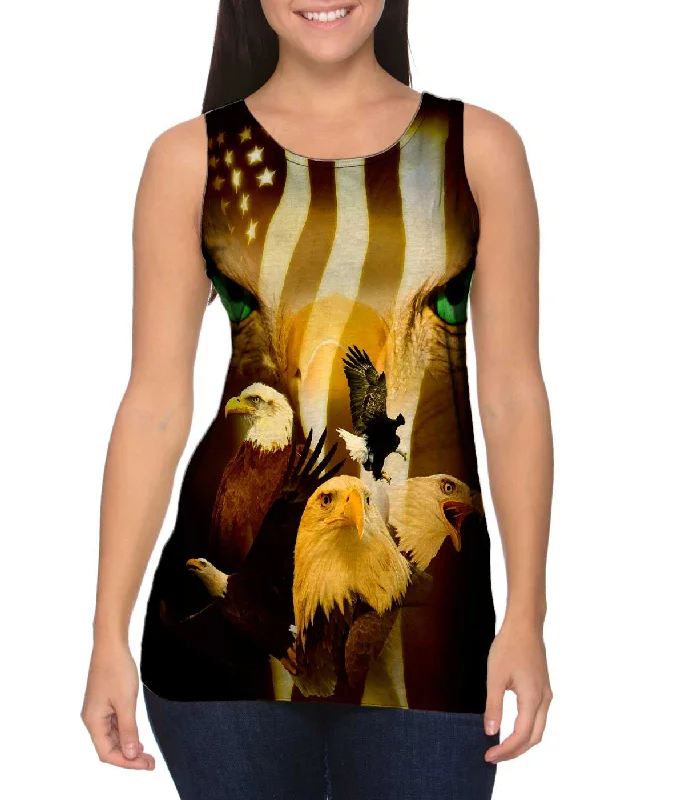 Trendy Solid Color Tank-Eagle Eyes