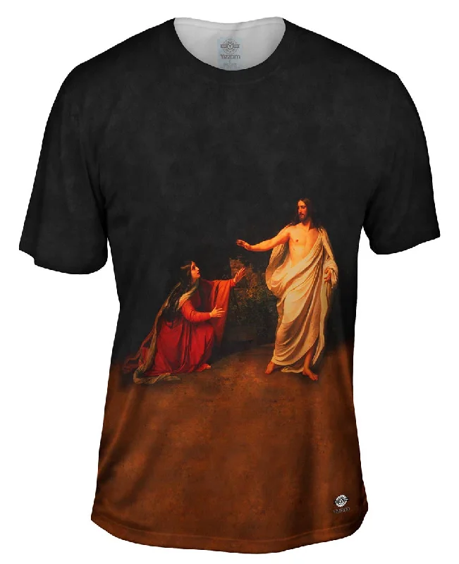 Music Fan T-shirt-Alexander Andreyevich Ivanov - "Appearance of Jesus Christ to Maria Magdalena" (1835)