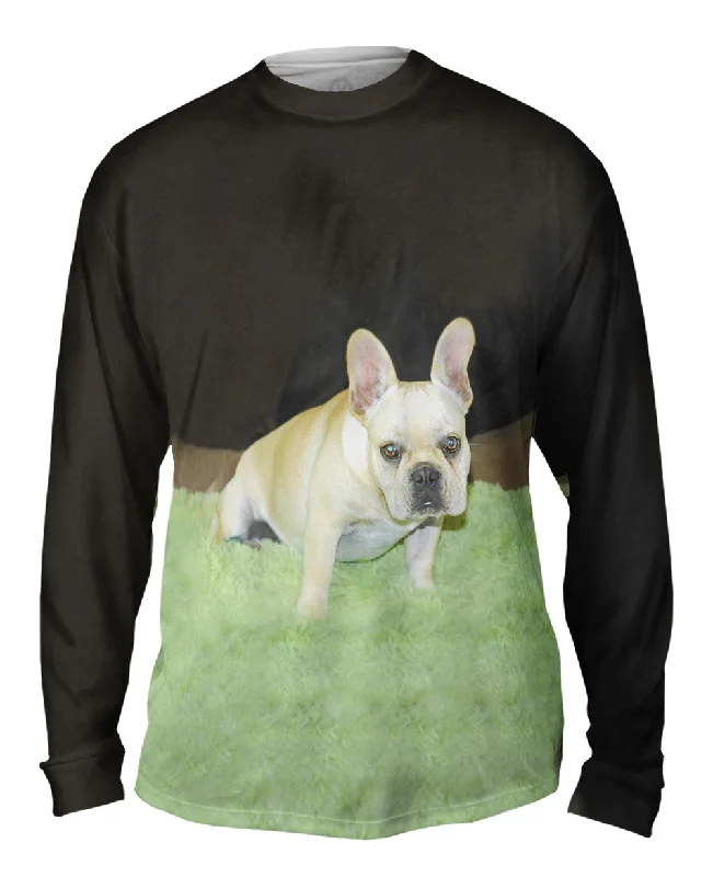 Classic Fit Long Sleeve Shirt-Grassy Pug