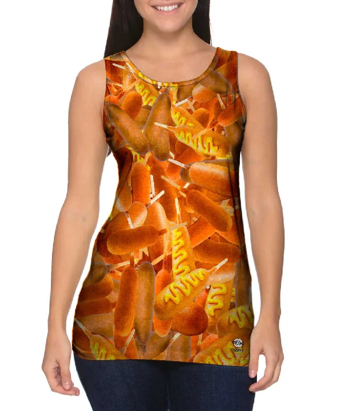 Active Lifestyle Tank-Corndog Country Fair Jumbo