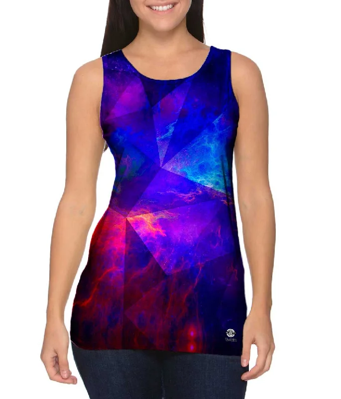 Graphic Logo Tank-Dance With Me Triangles