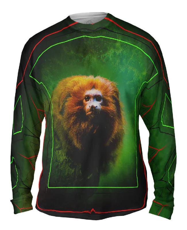 Bold Text Long Sleeve Shirt-Epic Tamarin