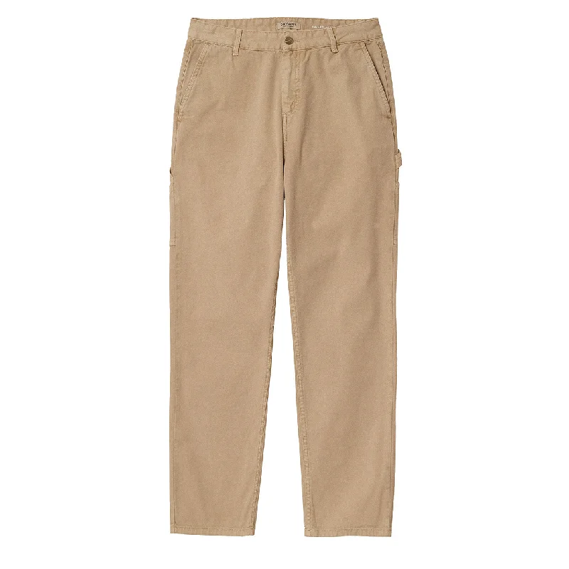 Slim Fit Casual Pants-Carhartt WIP Womens Pierce Pant Straight Fit Dusty H Brown