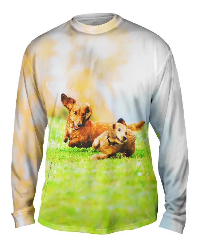 Adventure Outdoor Long Sleeve-Great Dachshund Race