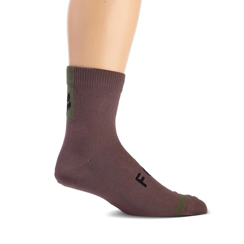 Comfortable Cotton Socks-Fox Racing Defend Water Sock - Purple