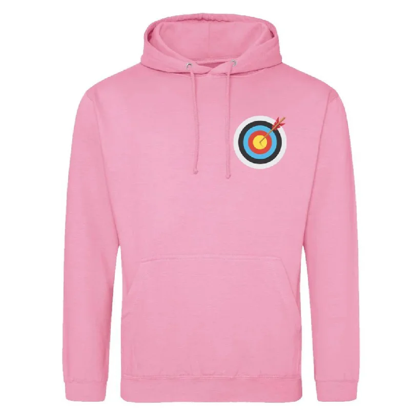 Custom Logo Pullover Hoodie-Archery Target Hoodie