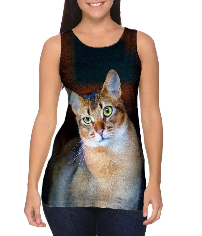 Sports Performance Sleeveless Top-Confused Cat