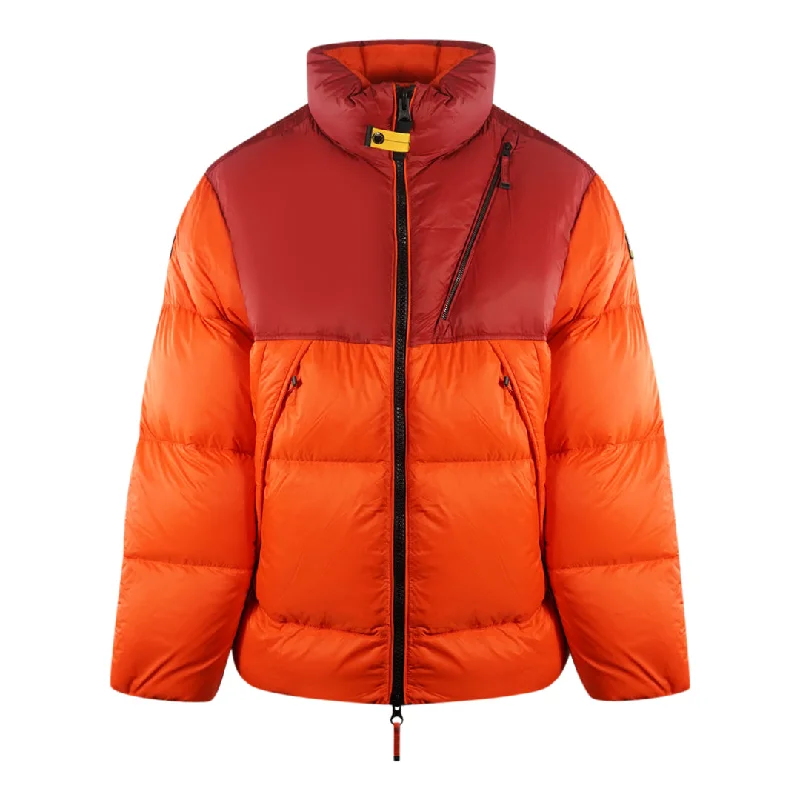 Custom Name Jacket-Parajumpers Loop Carrot Orange Jacket