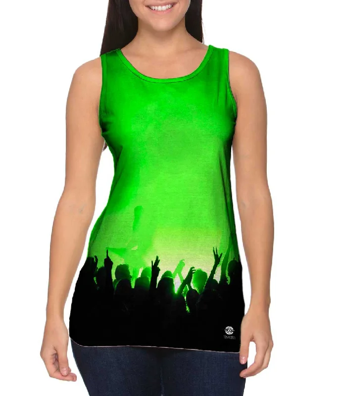 Soft Lounge Tank-Edm Music Makes The Crowd