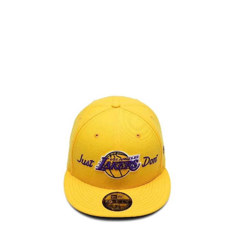 Outdoor Hiking Hat-JD NBA 59FIFTY LA LAKERS FITTED CAP