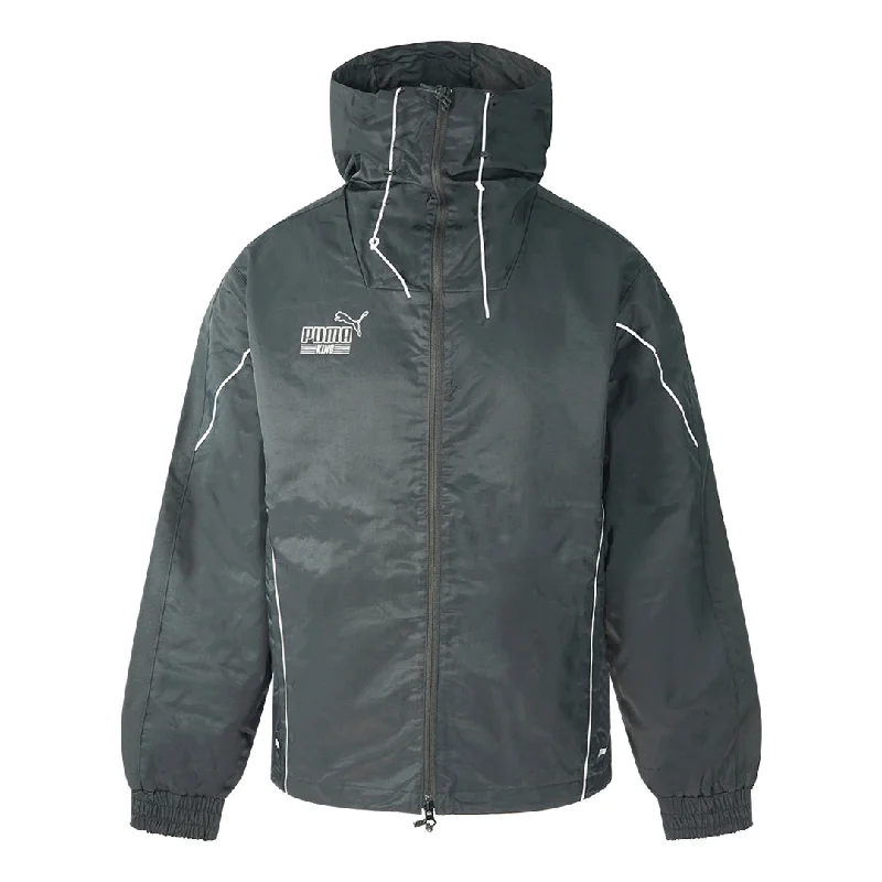 Trendy Parka Jacket-Puma King Casual Black Jacket