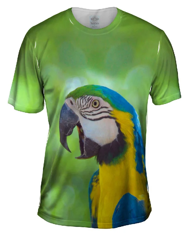 Vintage Comic T-shirt-Talking Parrot