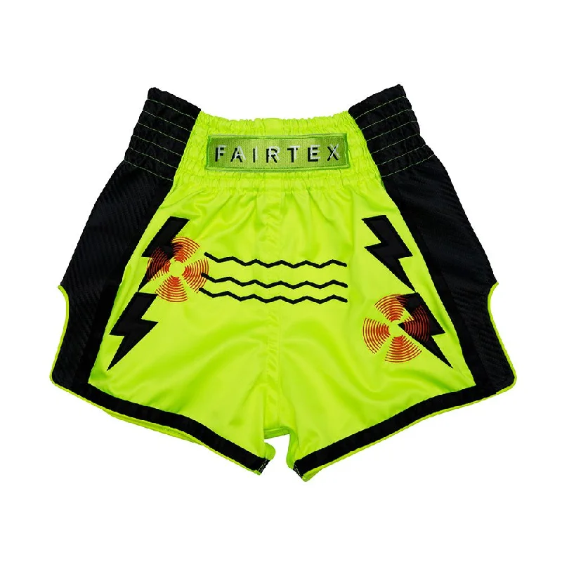 Lightweight Running Shorts-Fairtex Boxing Shorts for Kids - BSK2105 "Sonar"